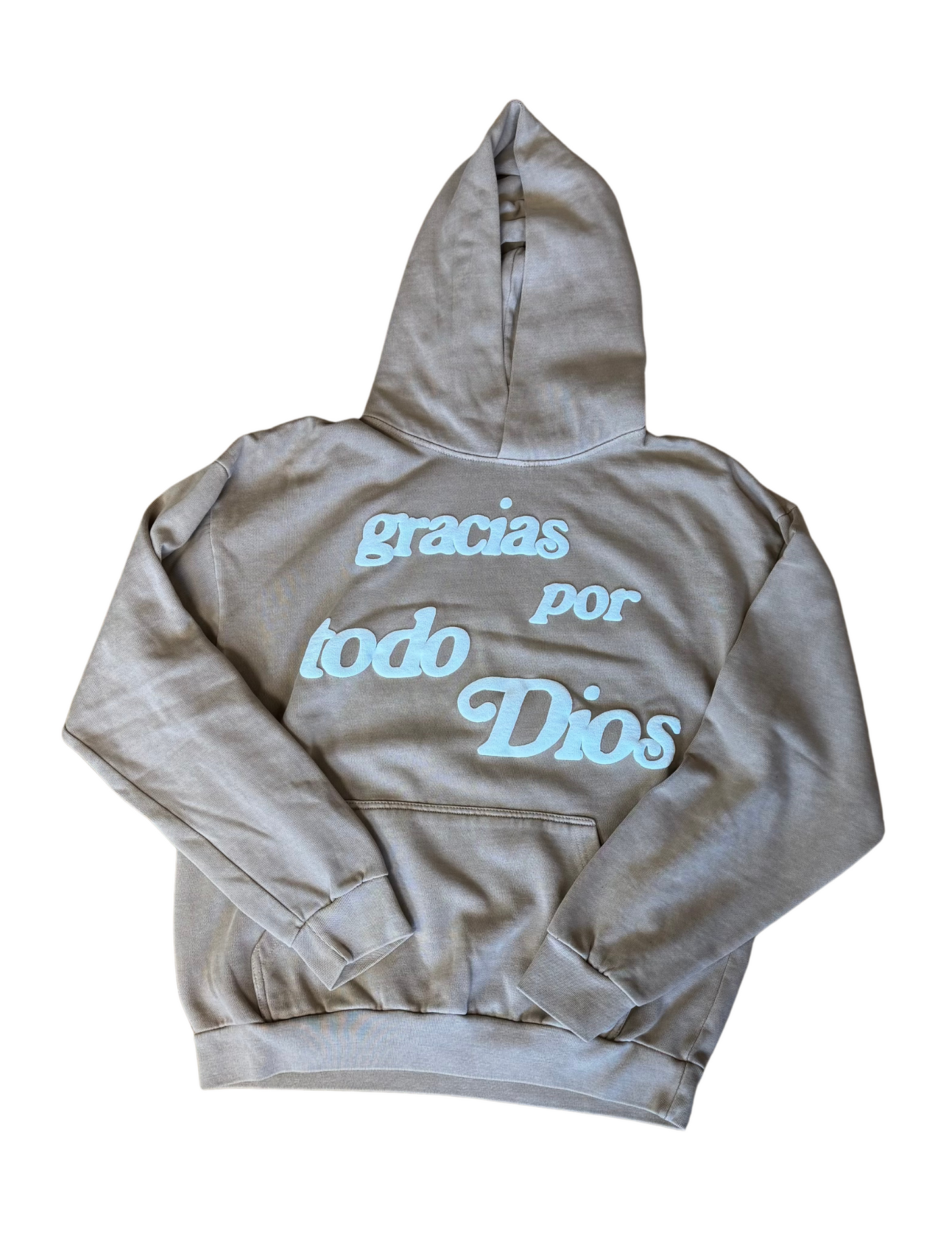 Gracias Hoodie Beige