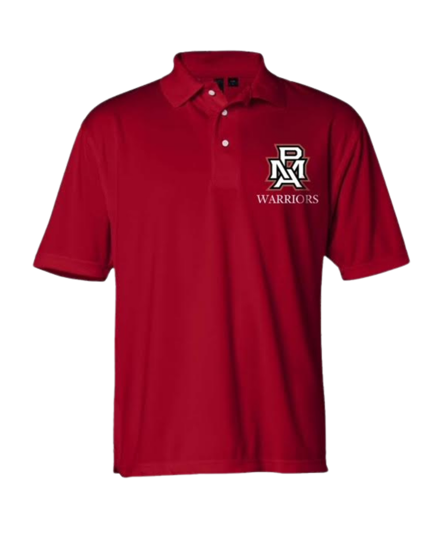 Crimson PMA Warriors Polo