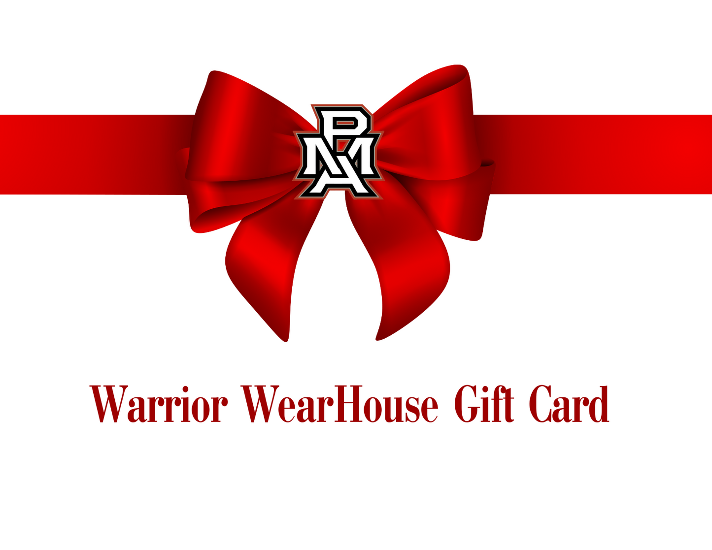 Warrior WearHouse Gift Card